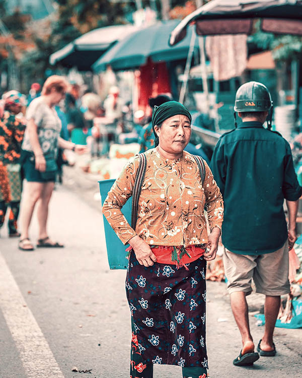 Ethnic Sapa lady Local Vietnam travel company